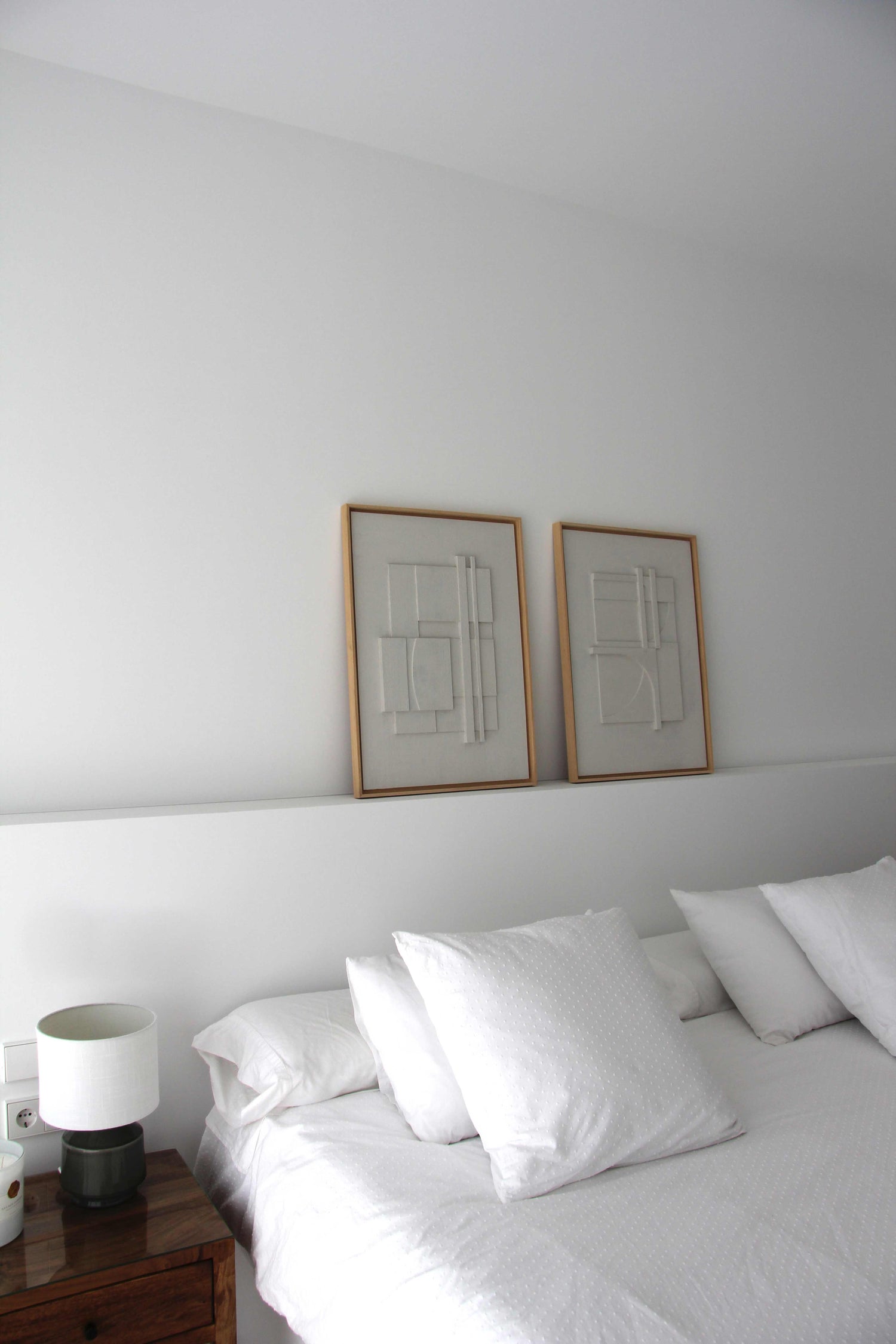 Comprar pareja de cuadros abstractos para dormitorio